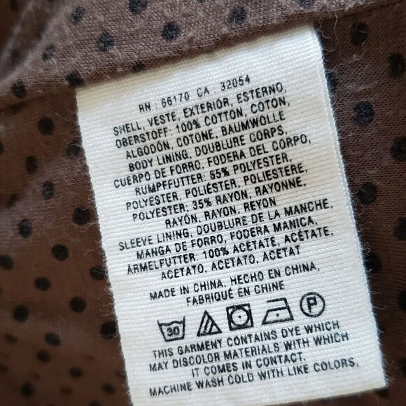 Anthropologie Hei Hei Tinsley Floral Moto Zip Jacket Black Sz 4 Dark Cottagecore - Picture 11 of 12